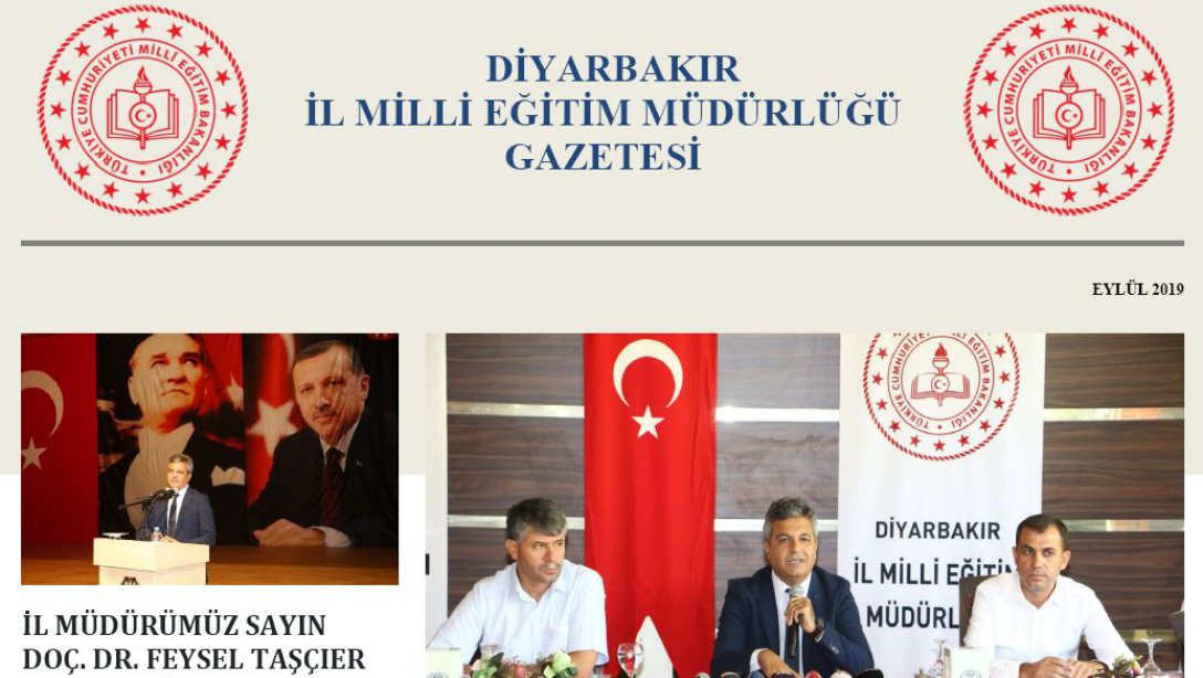 İl Milli Eğitim Müdürlüğü Gazetesi-Eylül