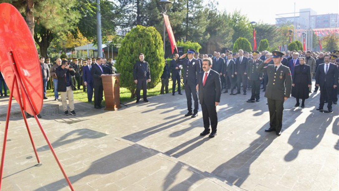 Ulu Önder Mustafa Kemal Atatürkün Ebediyete İntikalinin 80. Yıldönümü  Anma Töreni Düzenlendi.