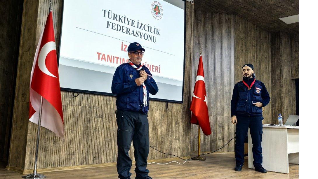 İL MÜDÜRLÜĞÜMÜZ BÜNYESİNDE İZCİLİK TANITIM SEMİNERİ DÜZENLENDİ