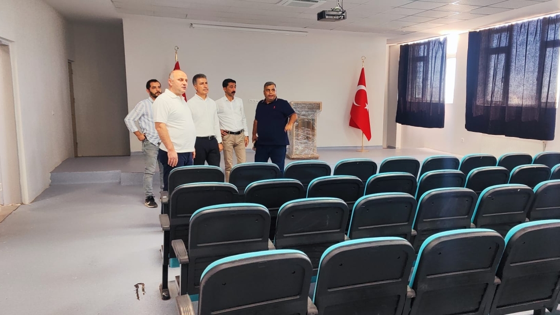 İl Milli Eğitim Müdürümüz Sn. Salih Sadoğlu'nun Ergani Ziyareti